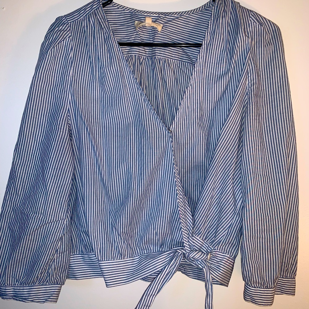 Madewell Wrap Top